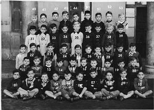 ECOLE LAMORICIERE GARCONS 1950 CP MME LASSERRE